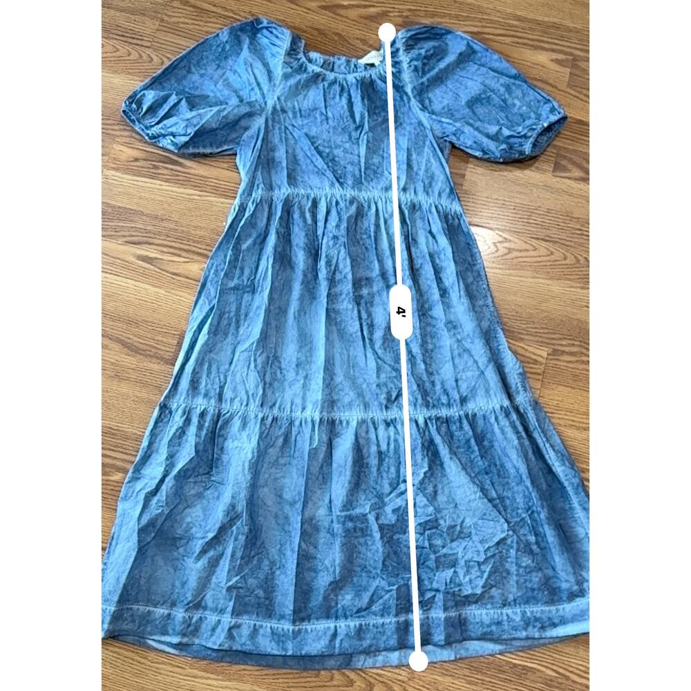 THE GREAT THE PARK DRESS  INDIGO FOG WASH size 1 / US S - Picture 5 of 12